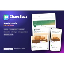 ChaosBuzz – PrestaShop social blog module | ChaosTech